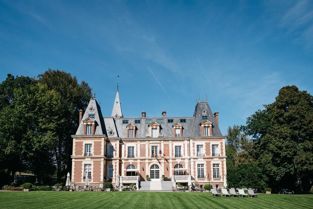 Chateau-Hotel De Belmesnil Saint-Denis-le-Thiboult Buitenkant foto